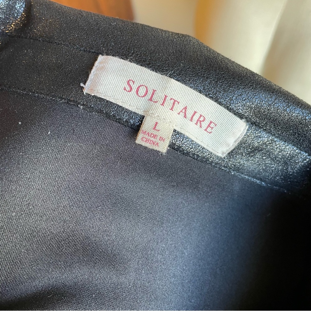 Solitaire Black Metallic Jacket - image 7